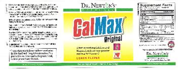 Dr. Newton's Naturals CalMax Original Lemon Flavor - supplement