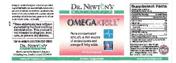 Dr. Newton's Naturals Omega Krill - supplement