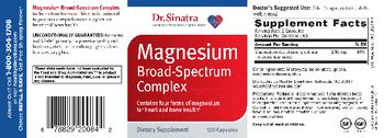 Dr. Sinatra Magnesium Broad-Spectrum Complex - supplement