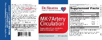 Dr. Sinatra MK-7 Artery Circulation - supplement