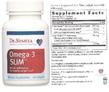 Dr. Sinatra Omega 3 Slim - supplement