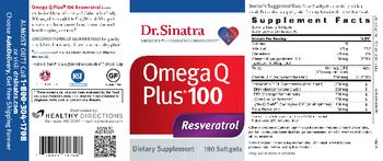 Dr. Sinatra Omega Q Plus 100 Resveratrol - supplement