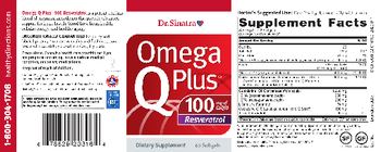 Dr. Sinatra Omega Q Plus 100 Resveratrol - supplement