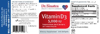 Dr. Sinatra Vitamin D3 5,000 IU - supplement