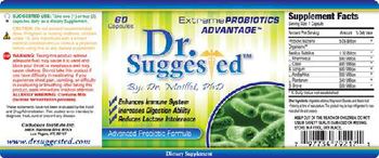 Dr. Suggested Extreme Probiotics Advantage - supplement
