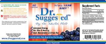 Dr. Suggested Maqui Lean Body - supplement