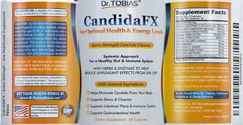 Dr. Tobias CandidaFX - supplement