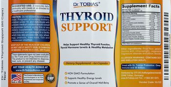 Dr. Tobias Thyroid Support - supplement