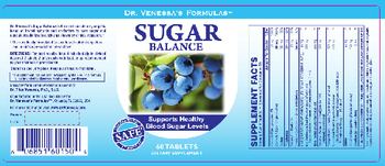 Dr. Venessa's Formulas Sugar Balance - supplement