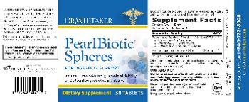 Dr. Whitaker PearlBiotic Spheres - supplement