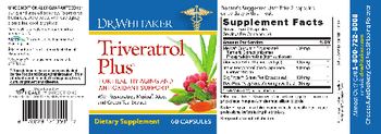 Whitaker Nutrition Triveratrol Plus - supplement