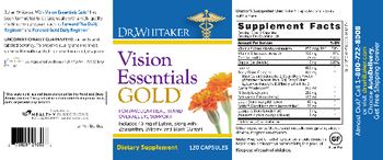 Dr. Whitaker Vision Essentials Gold - supplement