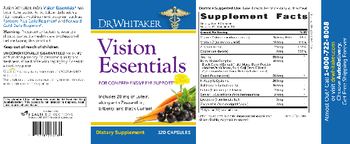 Dr. Whitaker Vision Essentials - supplement