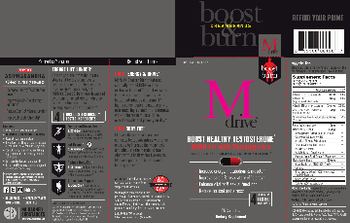 DreamBrands Mdrive Boost & Burn - supplement