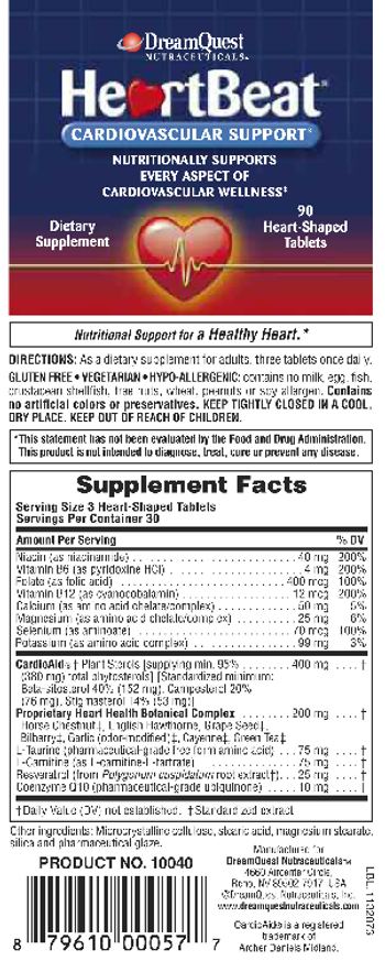 DreamQuest Nutraceuticals HeartBeat - supplement