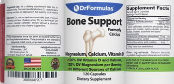 DrFormulas Bone Support - supplement