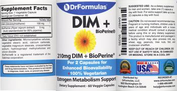 DrFormulas DIM + BioPerine - supplement