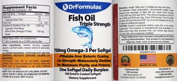 DrFormulas Fish Oil Triple Strength - supplement