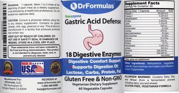 DrFormulas Gastric Acid Defense - vegetarian supplement