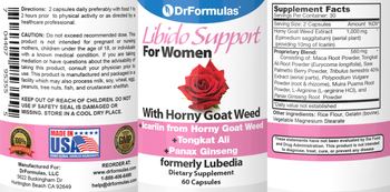 DrFormulas Libido Support for Women - supplement
