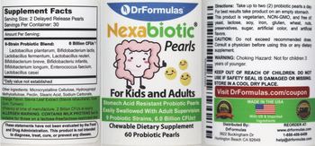 DrFormulas NexaBiotic Pearls - chewable supplement