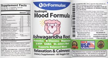 DrFormulas Nootropic Mood Formula - supplement