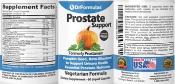 DrFormulas Prostate Support - supplement