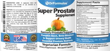 DrFormulas Super Prostate Supplement - supplement