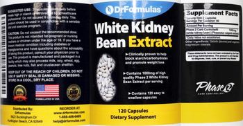 DrFormulas White Kidney Bean Extract - supplement