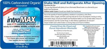 Drucker Labs intraMAX Peach Mango Flavor - supplement