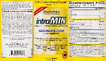 Drucker Labs intraMIN Organic Trace Minerals Tropical Fruit Flavor - supplement