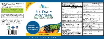 DrVita.com Six Daily Advanced Multi-Vitamin - supplement