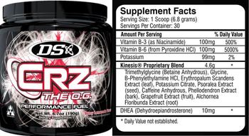 DS CRZ The O.G. Berry Lemonade Flavor - supplement