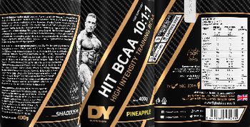 DY Nutrition Hit BCAA 10:1:1 Pineapple - food supplement