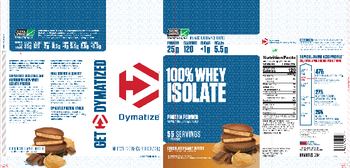 Dymatize 100% Whey Isolate Chocolate Peanut Butter - supplement