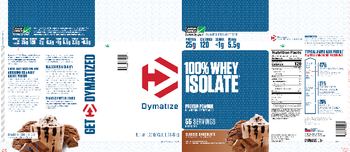 Dymatize 100% Whey Isolate Classic Chocolate - supplement