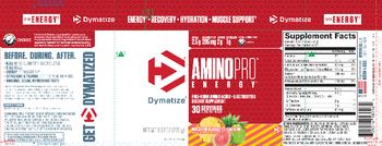 Dymatize AminoPro Energy Pineapple Guava with Caffeine - supplement