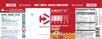 Dymatize AminoPro Energy Strawberry Kiwi with Caffeine - supplement