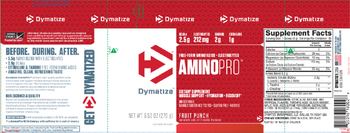 Dymatize AminoPro Fruit Punch - supplement