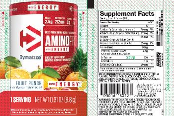 Dymatize AminoPro with Energy Fruit Punch - supplement