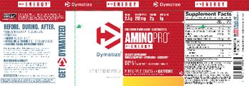 Dymatize AminoPro With Energy Pineapple Guava With Caffeine - supplement