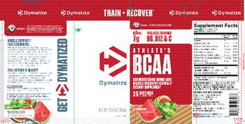 Dymatize Athlete's BCAA Watermelon - supplement
