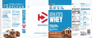 Dymatize Athlete's Whey Chocolate Shake - supplement