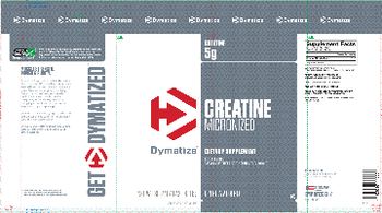 Dymatize Creatine Micronized Unflavored - supplement