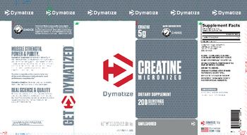 Dymatize Creatine Micronized Unflavored - supplement