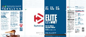 Dymatize Elite 100% Whey Chocolate Cake Batter - supplement