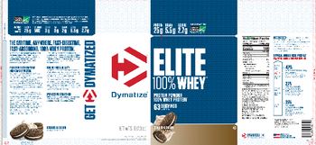 Dymatize Elite 100% Whey Cookies & Cream - supplement