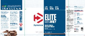 Dymatize Elite 100% Whey Rich Chocolate - supplement