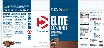 Dymatize Elite 100% Whey Rich Chocolate - supplement