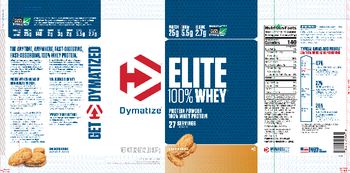 Dymatize Elite 100% Whey Snickerdoodle - supplement